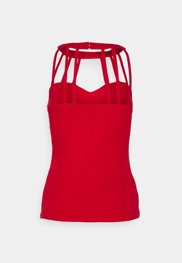 T-Shirt ANNA FIELD Anna Field Top Rouge Femme | LCX-1070378